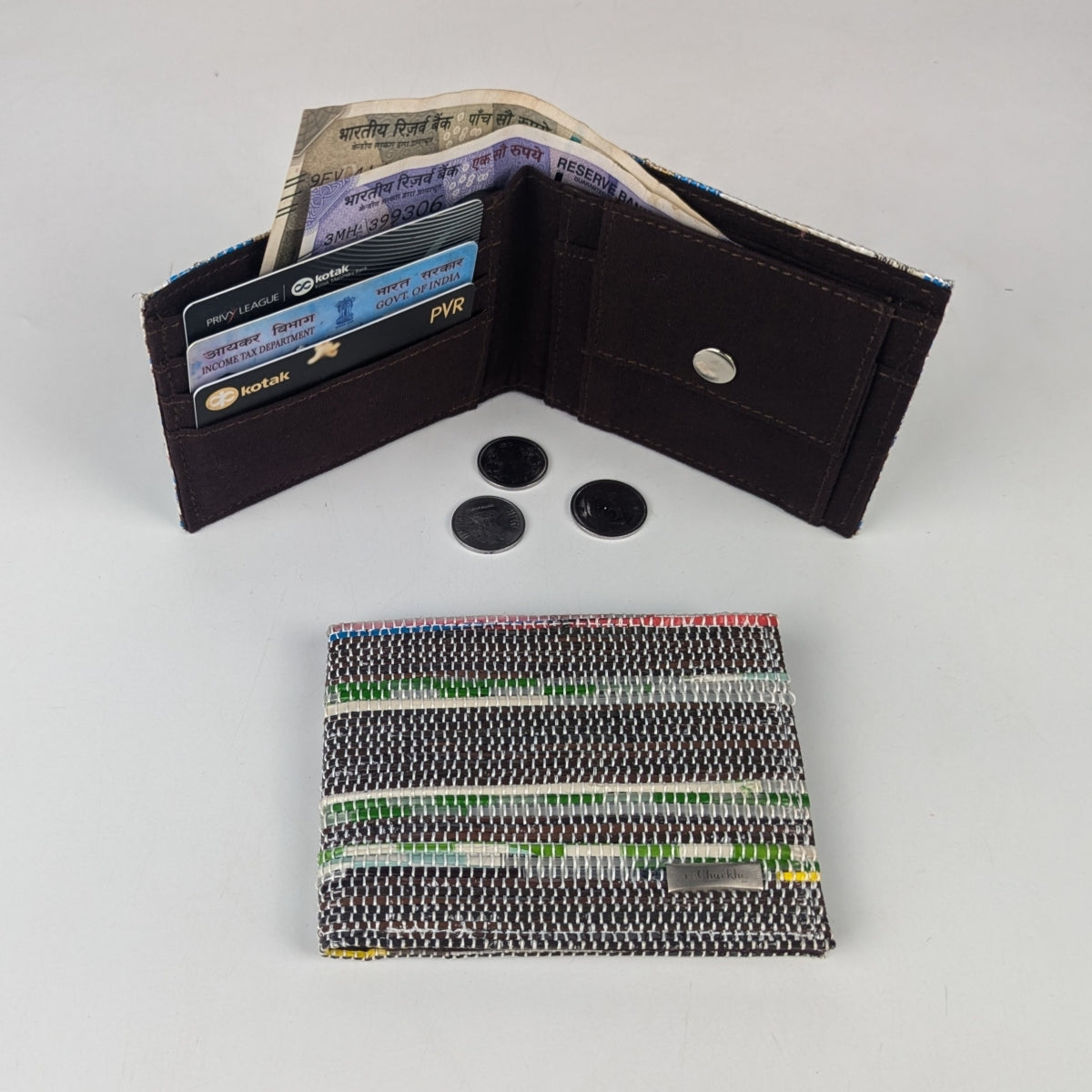 Upcycled Handcrafted Wallet (W0525-005) PS_W