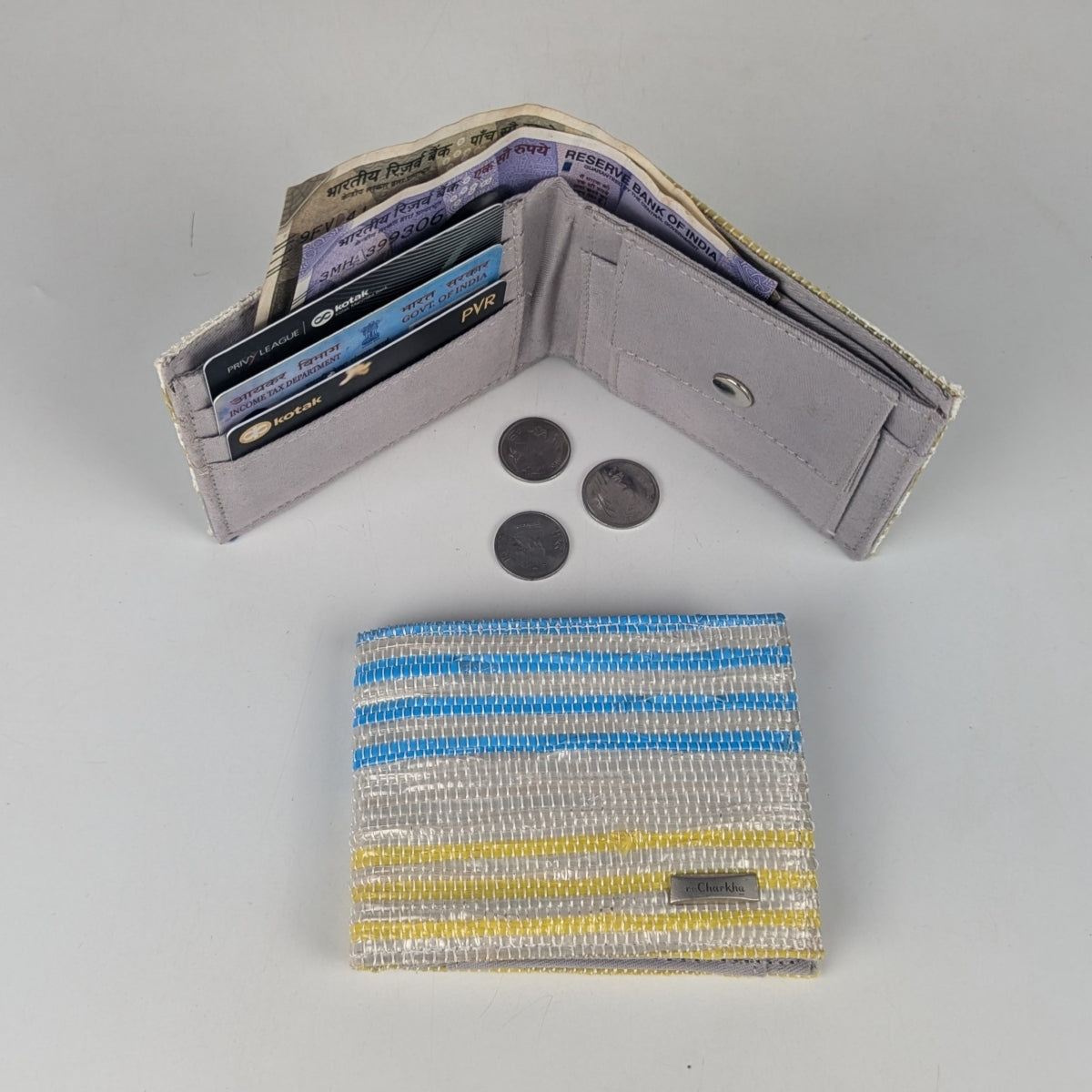 Upcycled Handcrafted Wallet (W0525-006) PS_W
