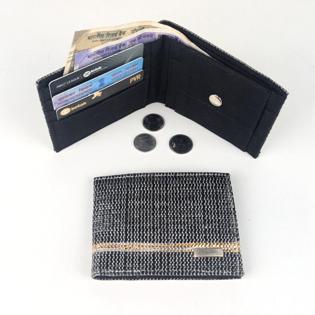 Upcycled Handcrafted Wallet (W0525-019) PS_W