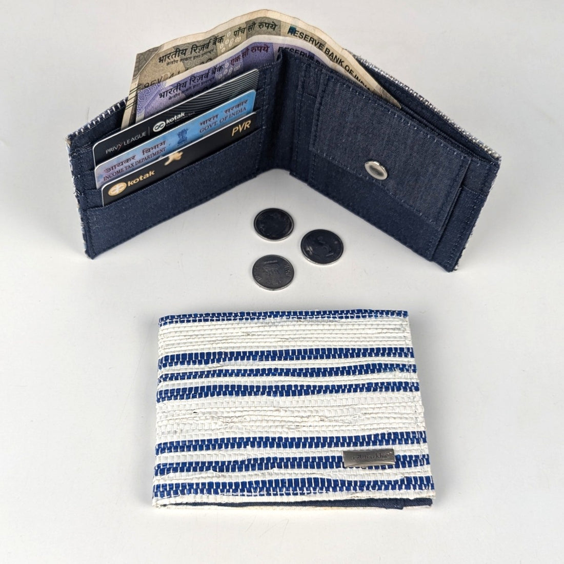 Upcycled Handcrafted Wallet (W0525-020) PS_W