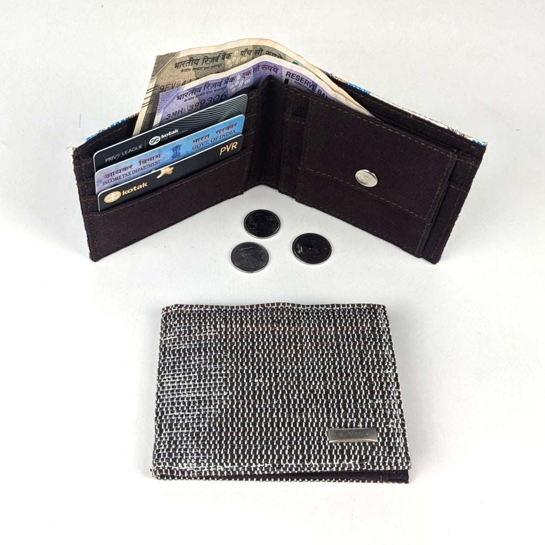 Upcycled Handcrafted Wallet (W0525-023) PS_W