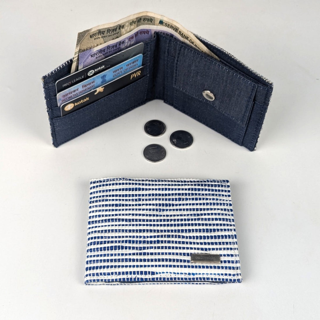 Upcycled Handcrafted Wallet (W0525-024) PS_W