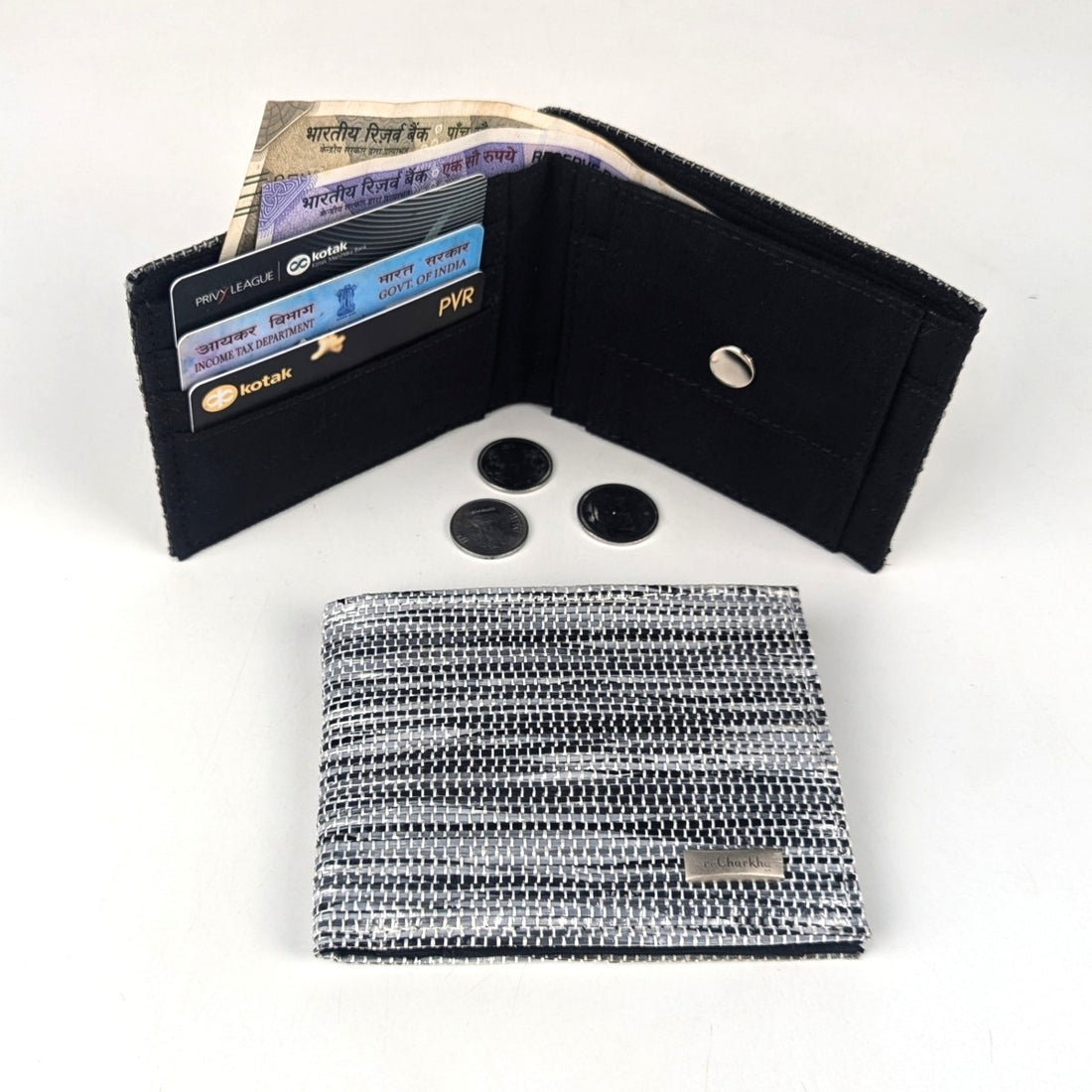 Upcycled Handcrafted Wallet (W0525-025) PS_W