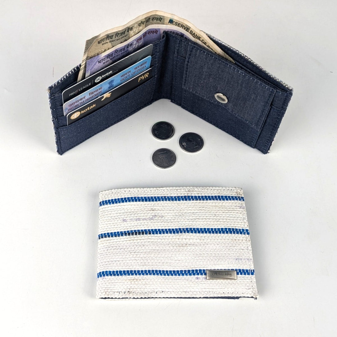 Upcycled Handcrafted Wallet (W0525-026) PS_W