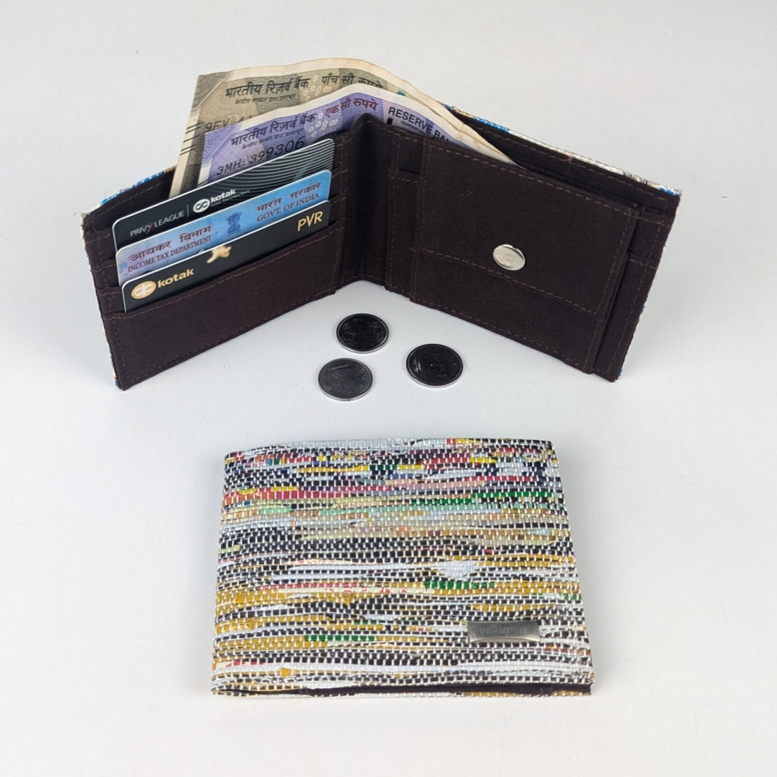 Upcycled Handcrafted Wallet (W0525-027) PS_W