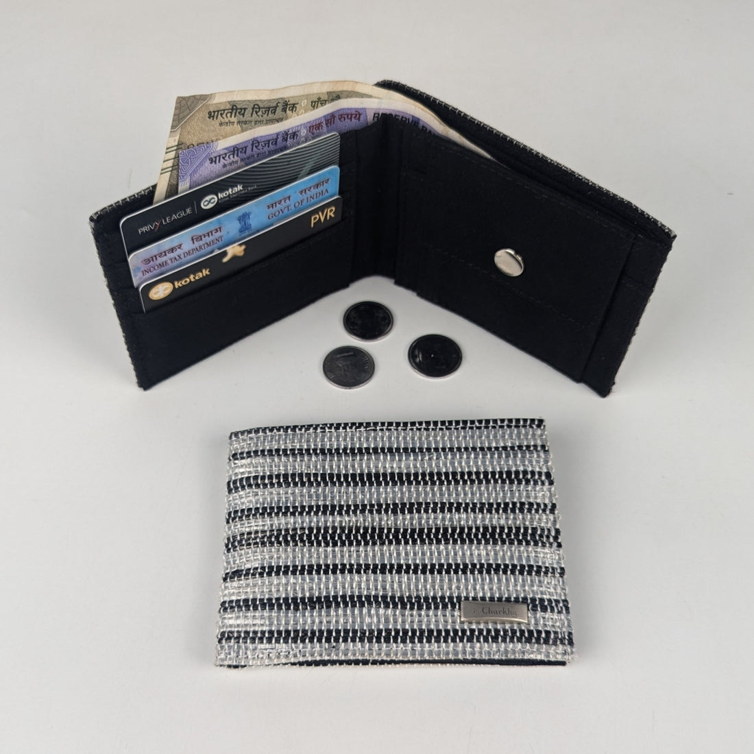 Upcycled Handcrafted Wallet (W0525-028) PS_W