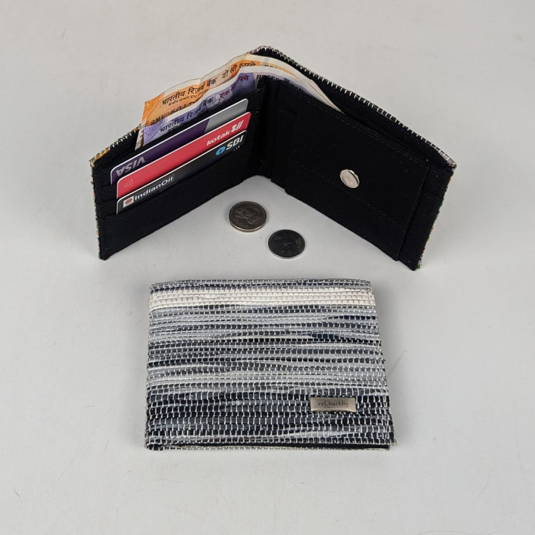 Upcycled Handcrafted Wallet (W0825-003) PS_W
