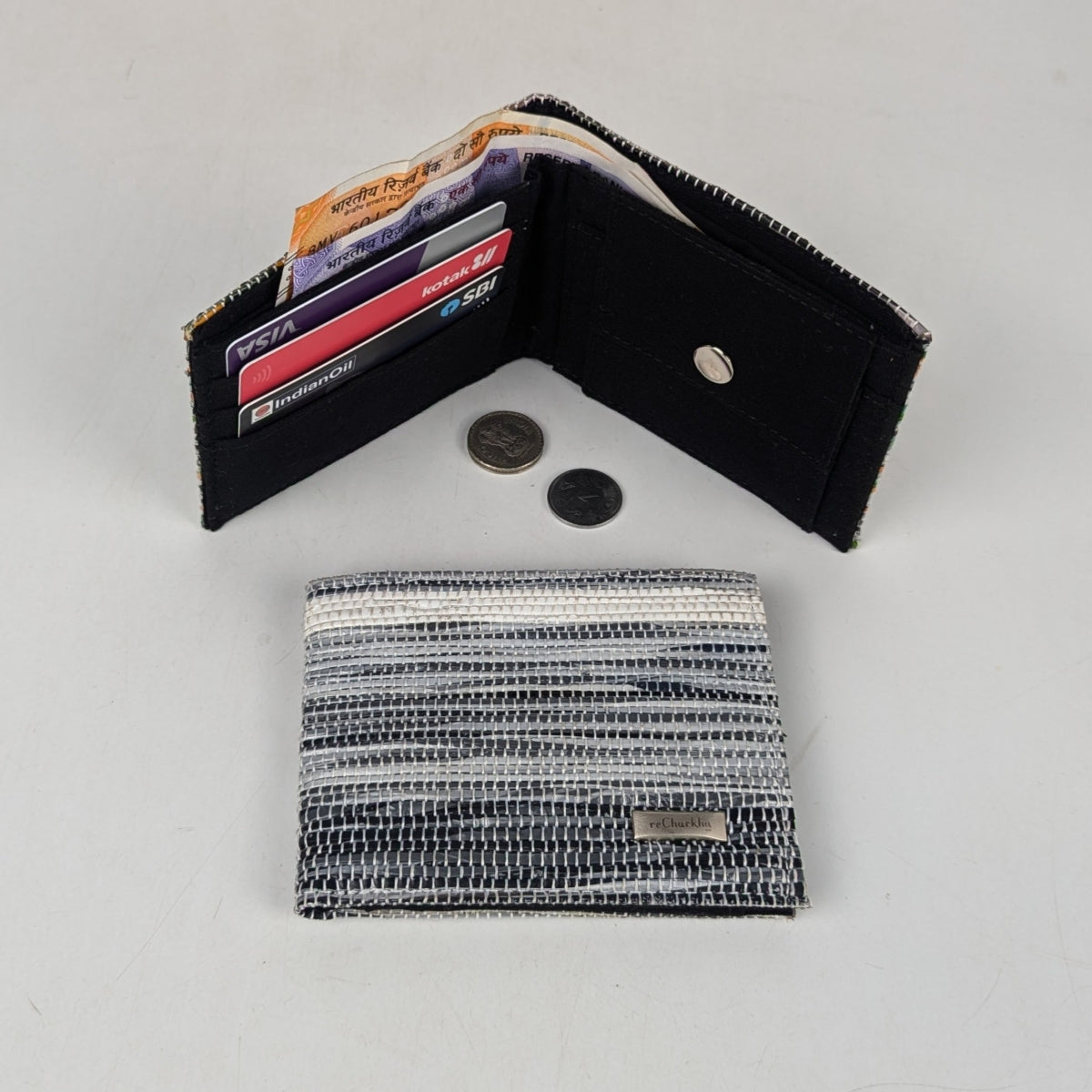 Upcycled Handcrafted Wallet (W0825-003) PS_W