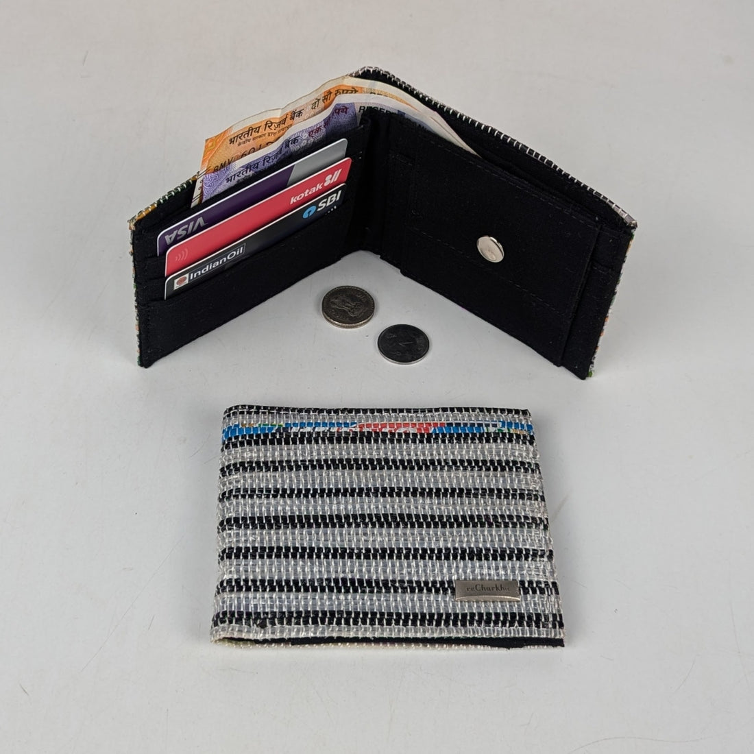 Upcycled Handcrafted Wallet (W0825-006) PS_W