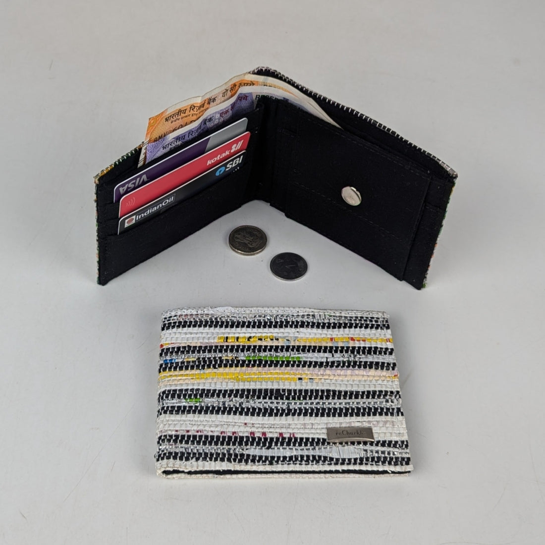 Upcycled Handcrafted Wallet (W0825-009) PS_W