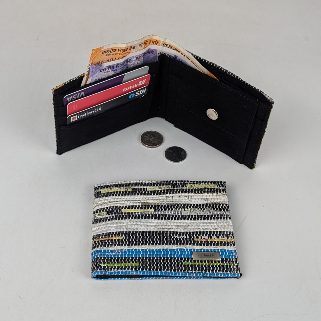 Upcycled Handcrafted Wallet (W0825-010) PS_W