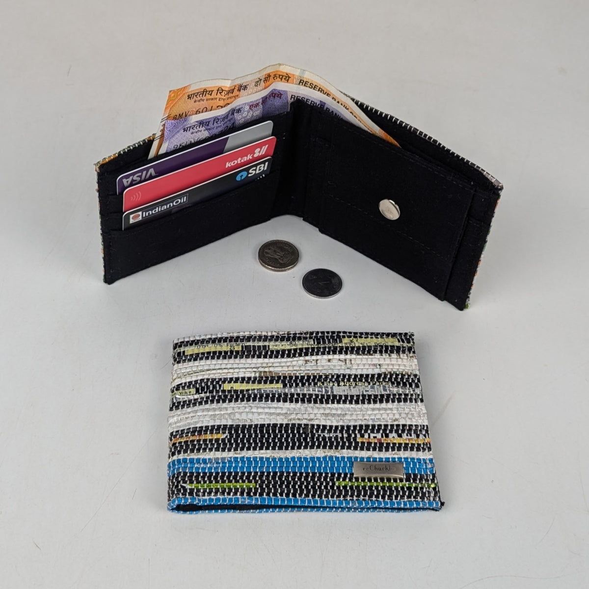 Upcycled Handcrafted Wallet (W0825-010) PS_W