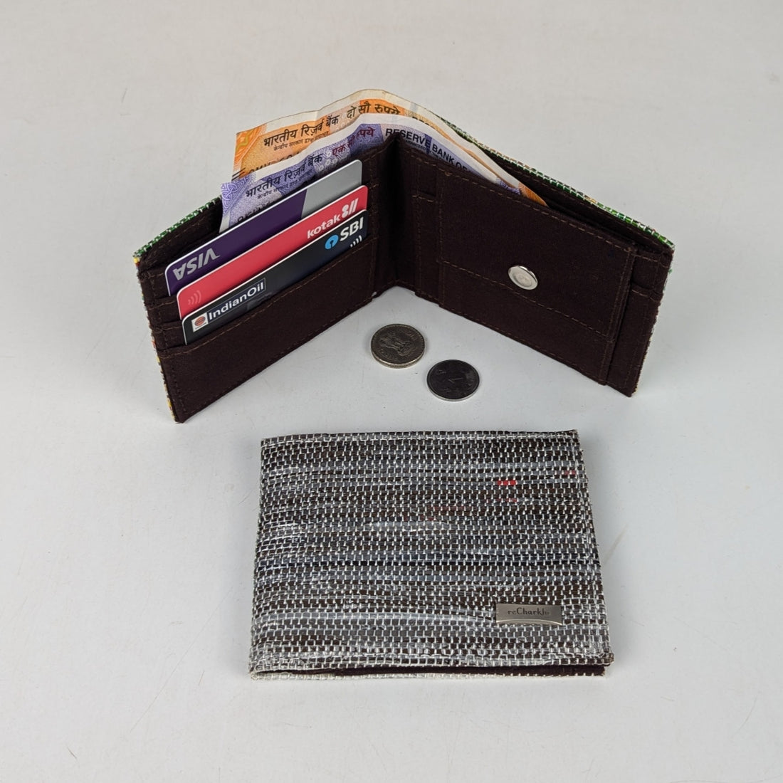 Upcycled Handcrafted Wallet (W0825-011) PS_W