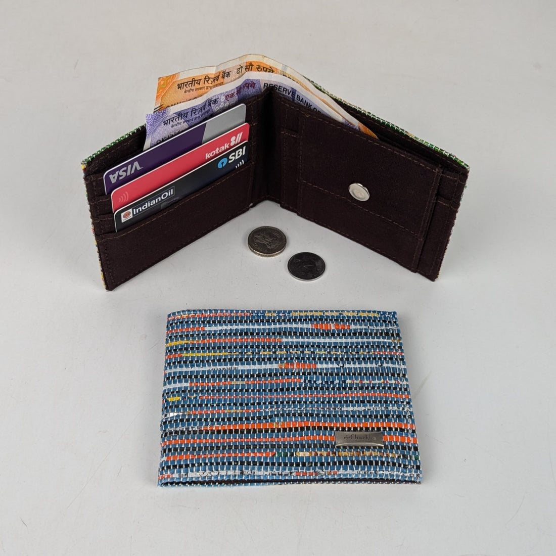 Upcycled Handcrafted Wallet (W0825-012) PS_W