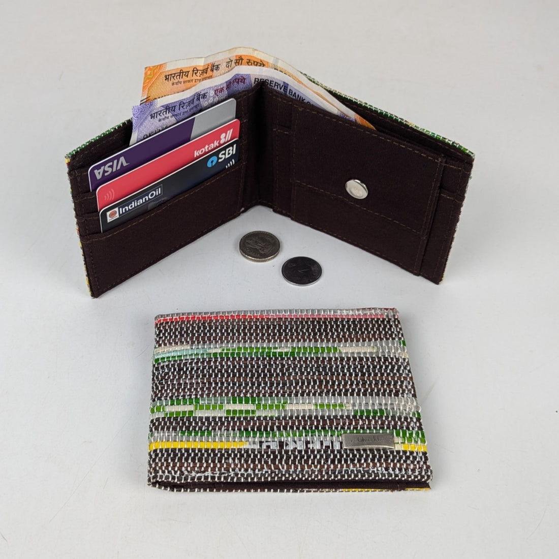Upcycled Handcrafted Wallet (W0825-013) PS_W