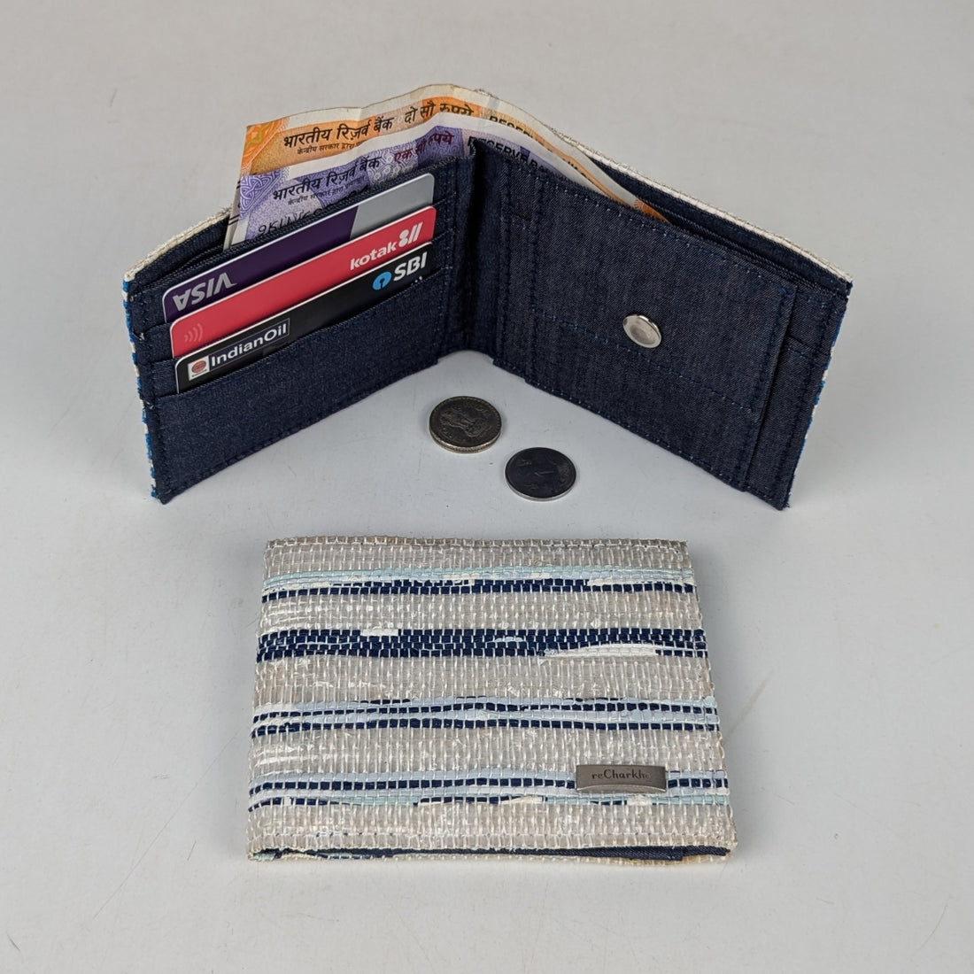 Upcycled Handcrafted Wallet (W0825-015) PS_W
