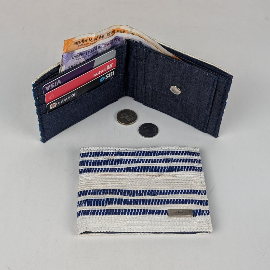 Upcycled Handcrafted Wallet (W0825-016) PS_W
