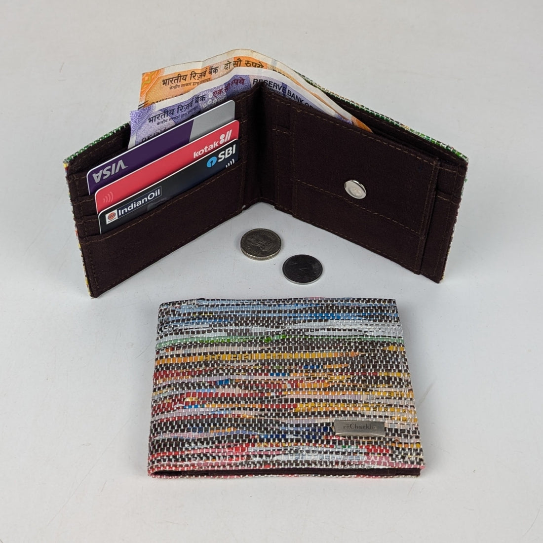 Upcycled Handcrafted Wallet (W0825-017) PS_W
