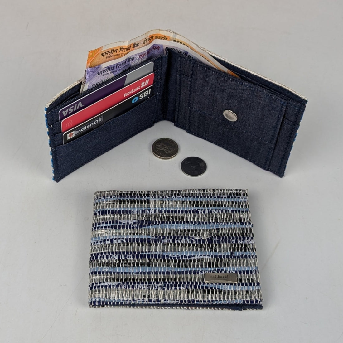 Upcycled Handcrafted Wallet (W0825-019) PS_W