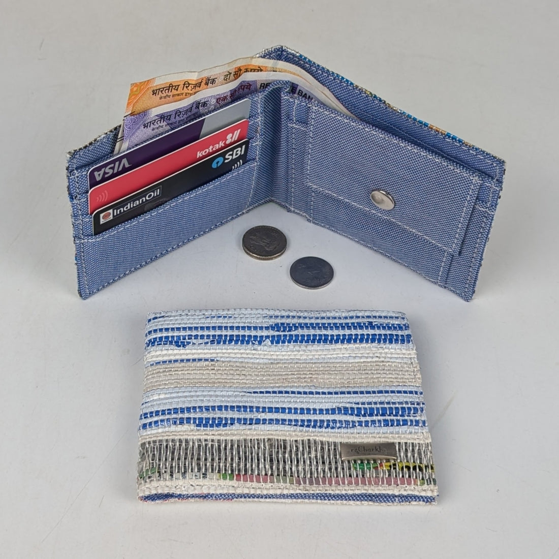 Upcycled Handcrafted Wallet (W0825-020) PS_W