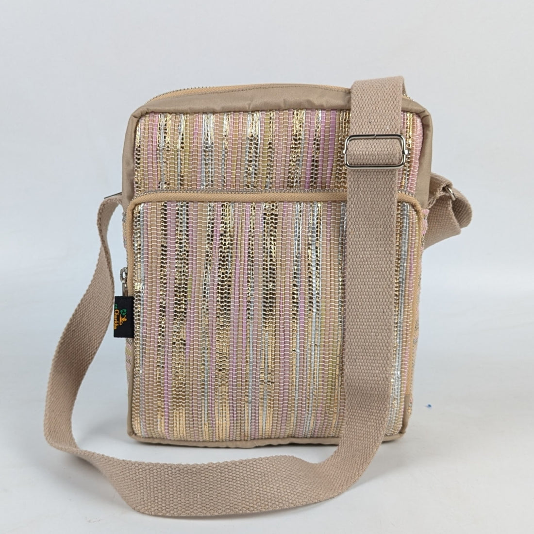 Upcycled Handwoven Cross Body Sling (CBS0425-003) PS_W