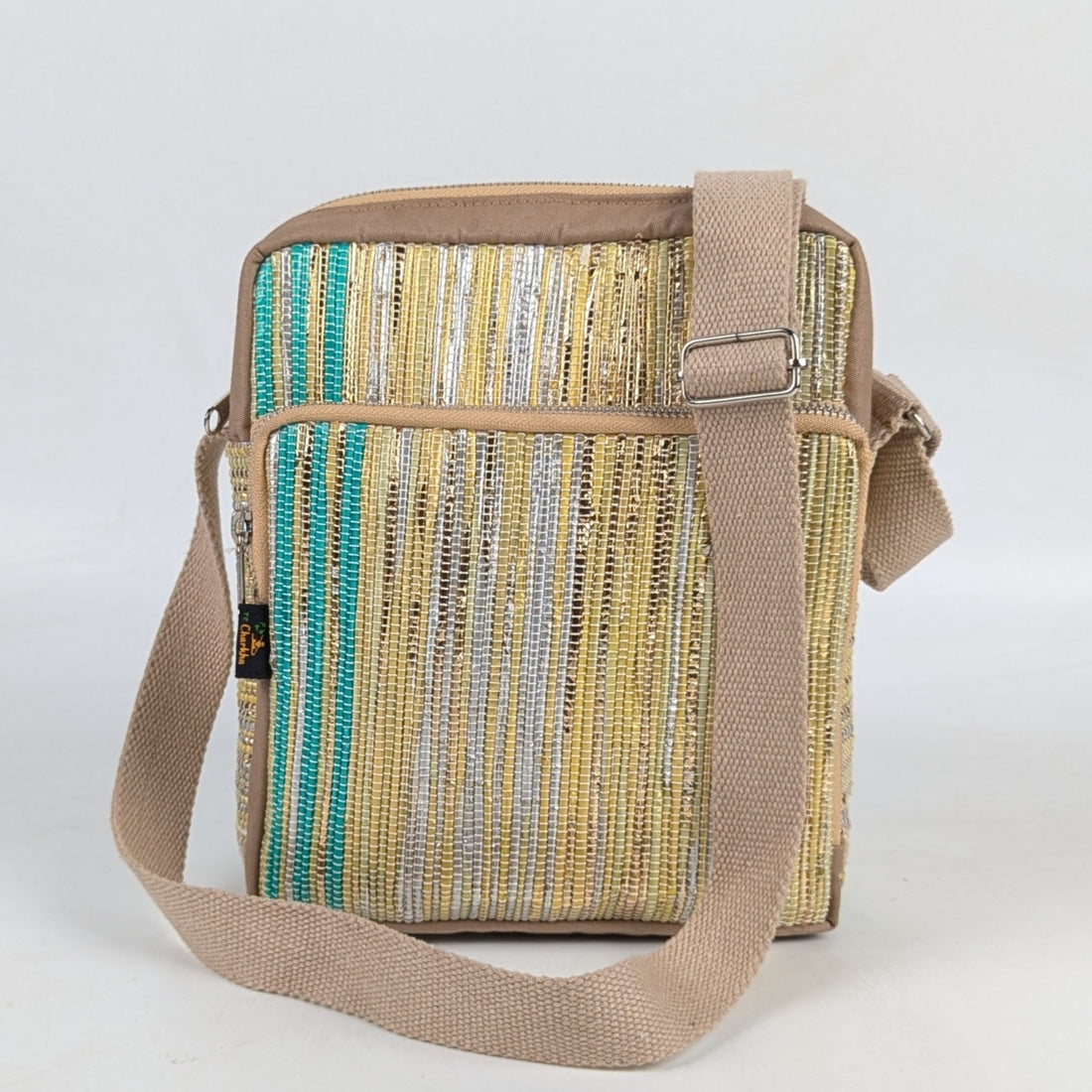 Upcycled Handwoven Cross Body Sling (CBS0425-005) PS_W
