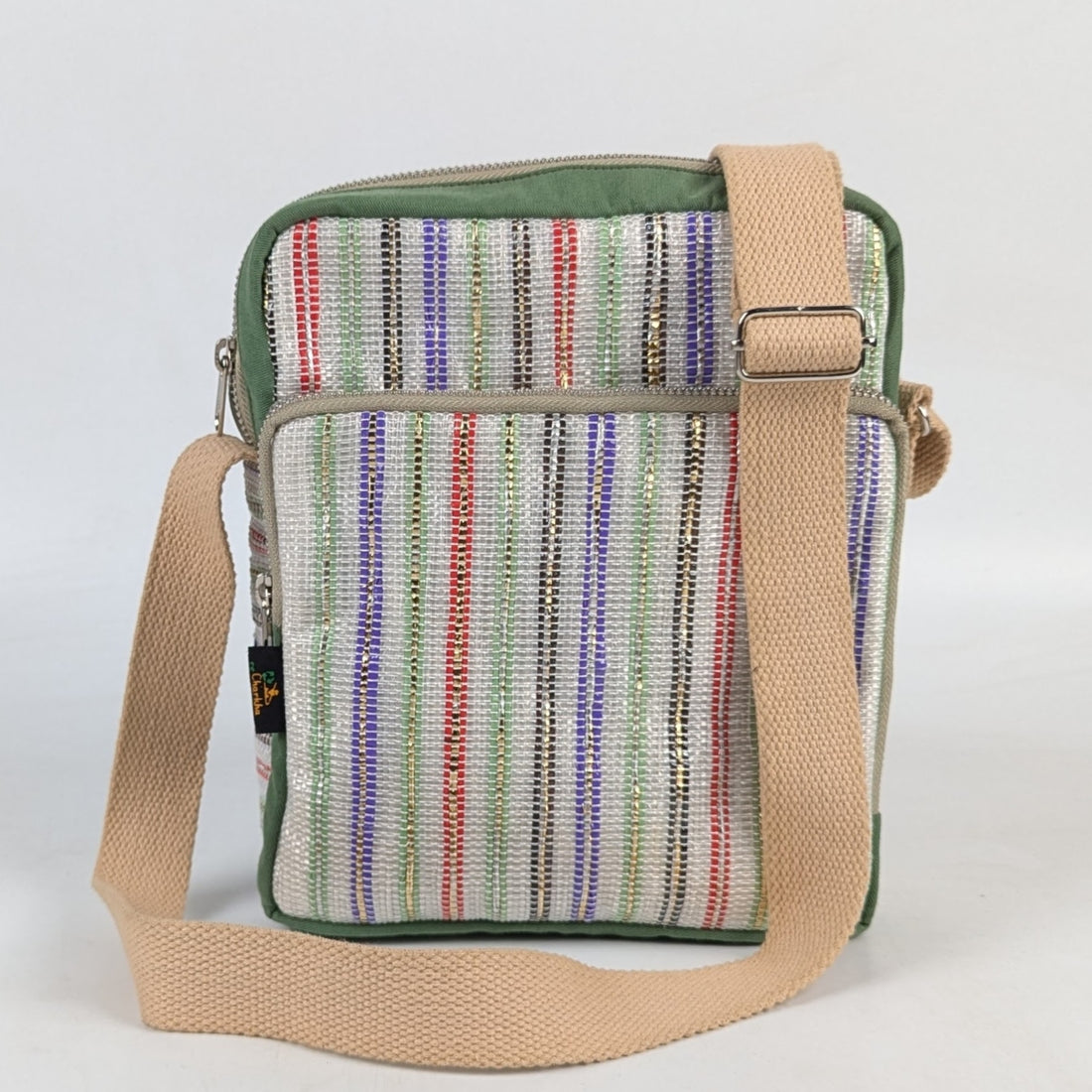 Upcycled Handwoven Cross Body Sling (CBS0425-010) PS_W