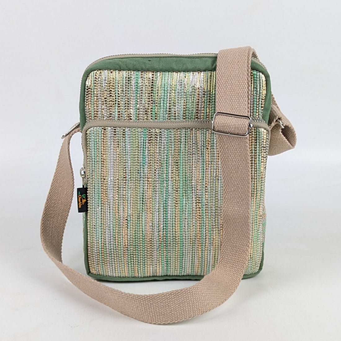 Upcycled Handwoven Cross Body Sling (CBS0425-019) PS_W