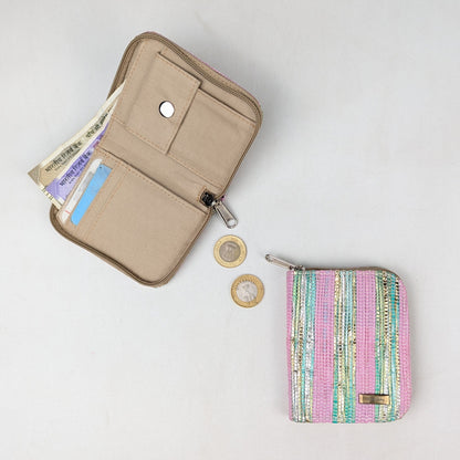 Upcycled Handwoven D Wallet (DW0526-001) PS_W