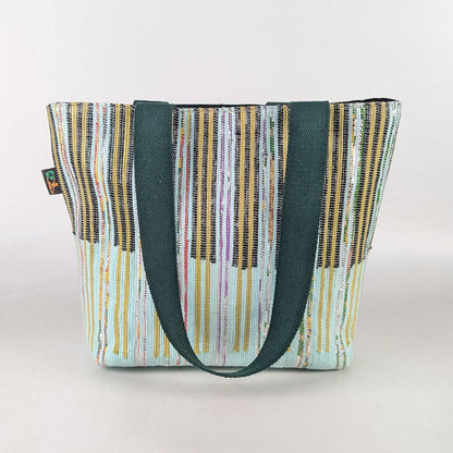Upcycled Handwoven Designer Shopper Tote (DST0325-003) PS_W