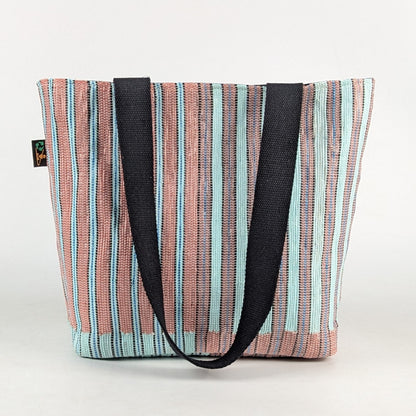 Upcycled Handwoven Designer Shopper Tote (DST0425-006) PS_W