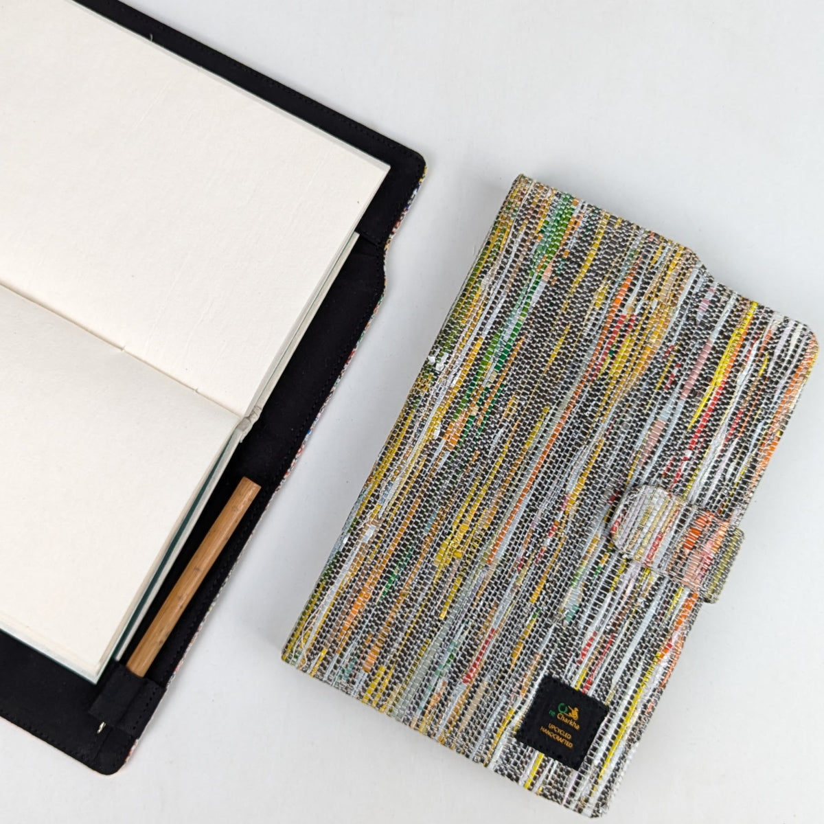 Upcycled Handwoven Executive Diary Cover (EDC0126-009) PS_W