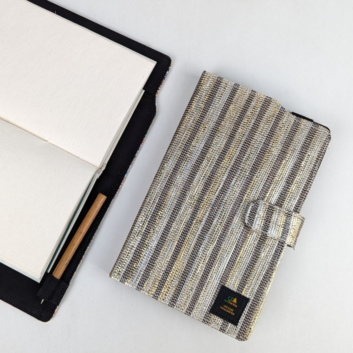 Upcycled Handwoven Executive Diary Cover (EDC0126-010) PS_W