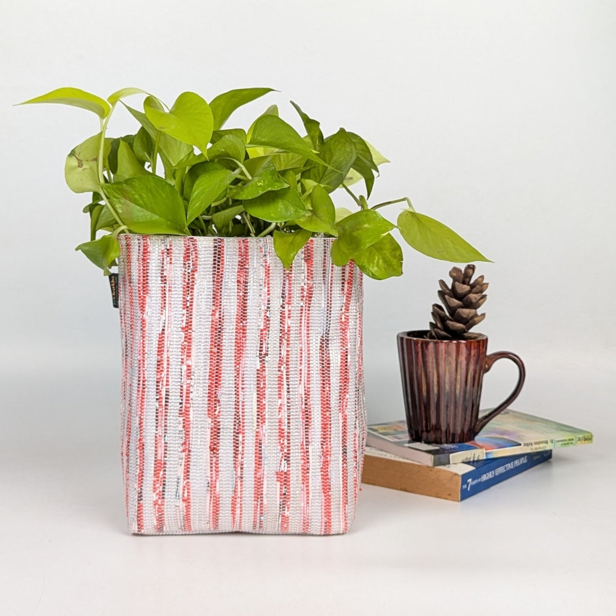 Upcycled Handwoven Grow Pot Big (GPB0725-002) PS_W