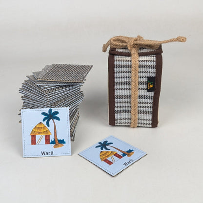 Upcycled Handwoven Memory Game (MG0226-001) PS_W