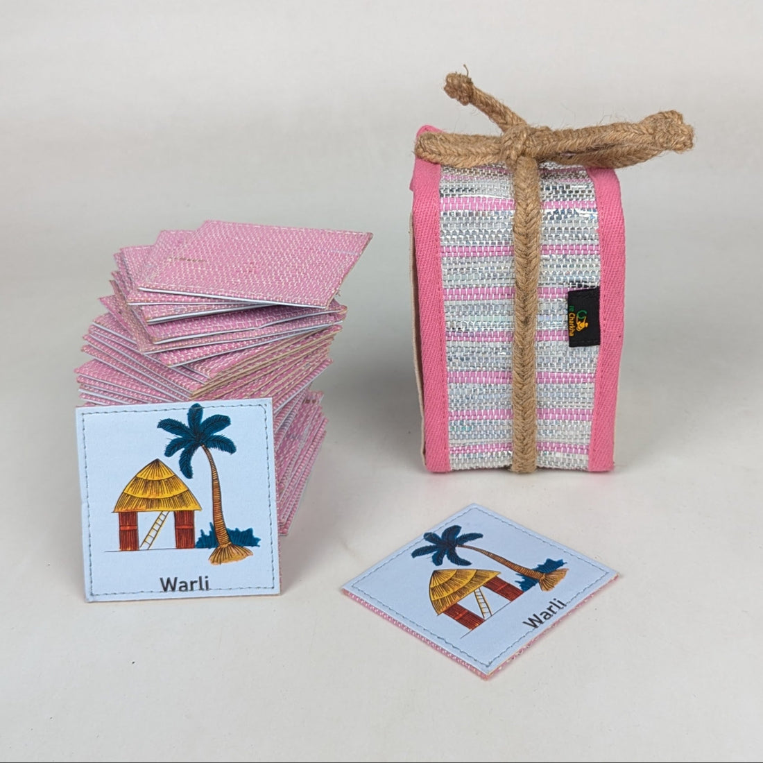Upcycled Handwoven Memory Game (MG0226-007) PS_W