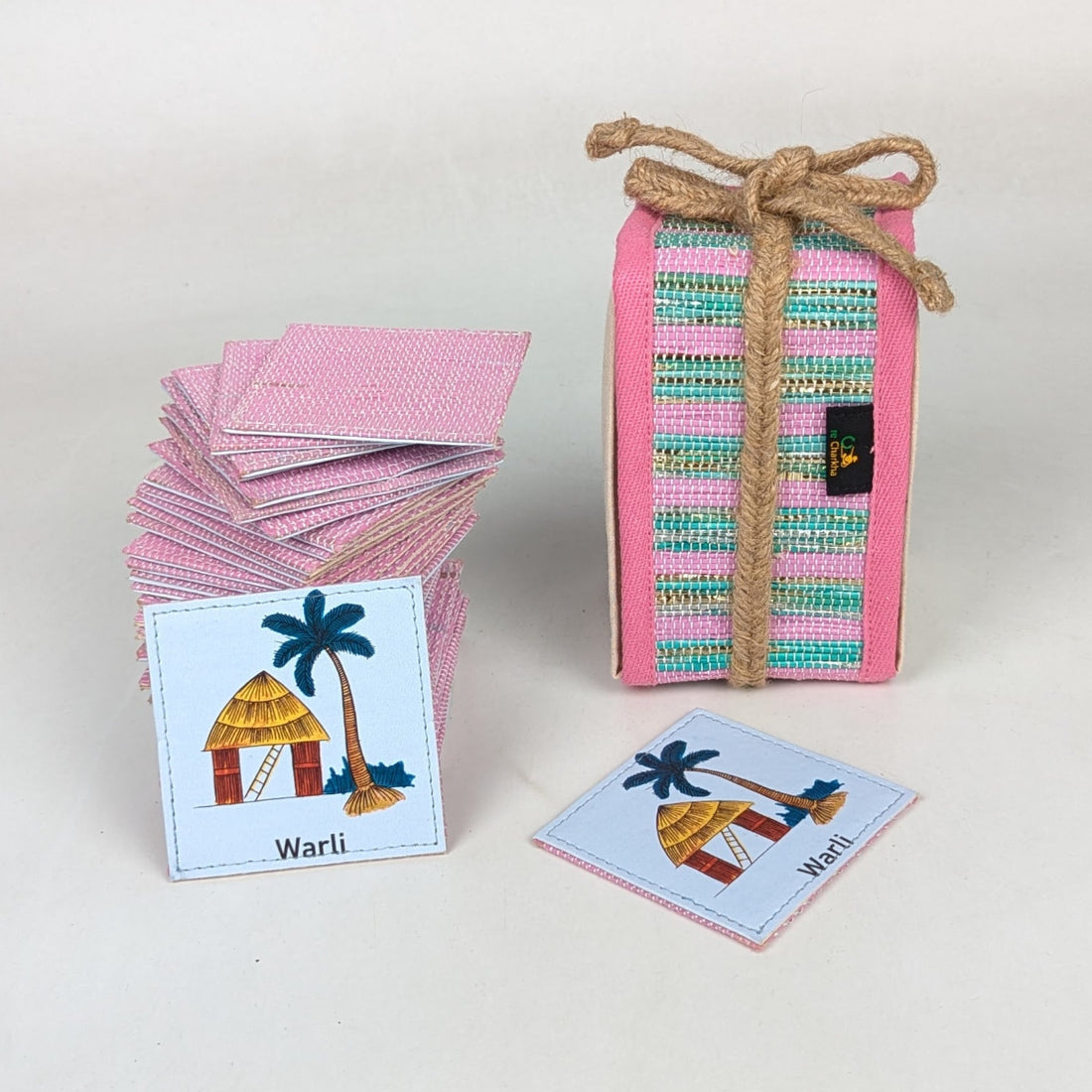 Upcycled Handwoven Memory Game (MG0226-008) PS_W