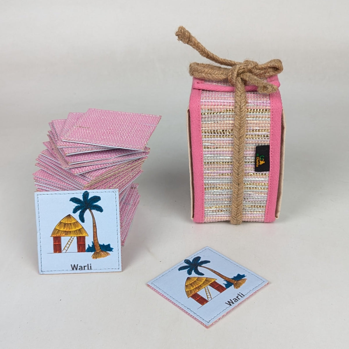 Upcycled Handwoven Memory Game (MG0226-010) PS_W