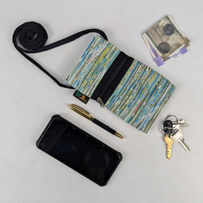 Upcycled Handwoven Mobile Sling (MSL0525-012) PS_W