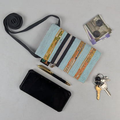 Upcycled Handwoven Mobile Sling (MSL0525-005) PS_W