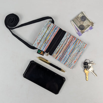 Upcycled Handwoven Mobile Sling (MSL0525-008) PS_W