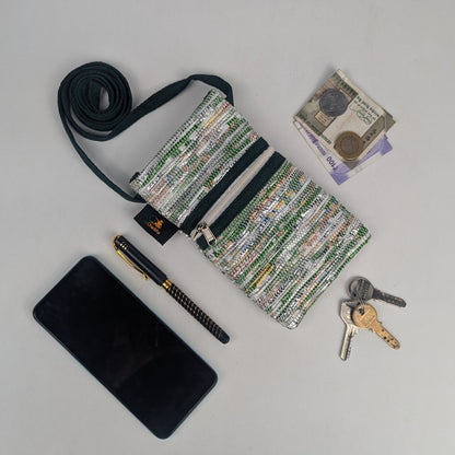 Upcycled Handwoven Mobile Sling (MSL0126-008) PS_W