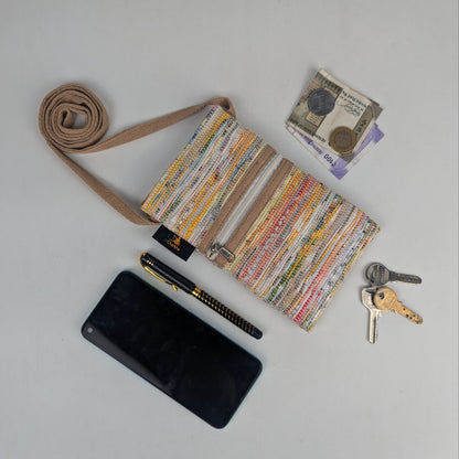 Upcycled Handwoven Mobile Sling (MSL0126-012) PS_W
