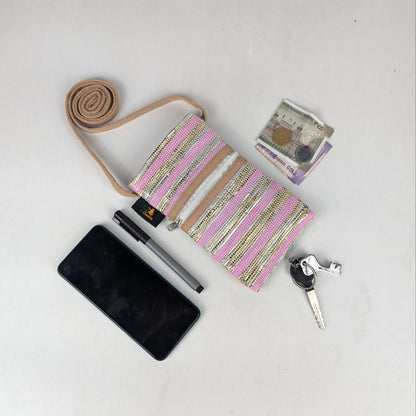 Upcycled Handwoven Mobile Sling (MSL0326-030) PS_W