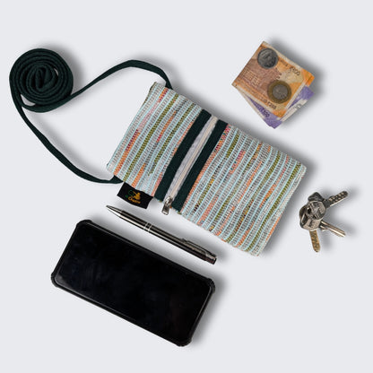 Upcycled Handwoven Mobile Sling (MSL0925-001) PS_W