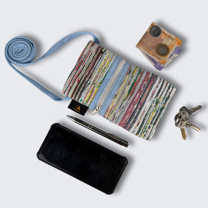 Upcycled Handwoven Mobile Sling (MSL0925-002) PS_W