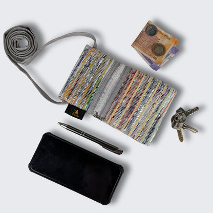 Upcycled Handwoven Mobile Sling (MSL0925-013) PS_W