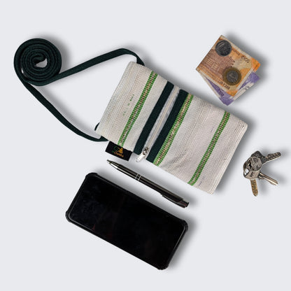 Upcycled Handwoven Mobile Sling (MSL0925-015) PS_W