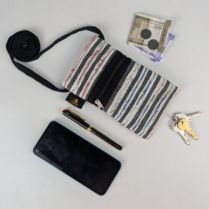 Upcycled Handwoven Mobile Sling (MSL1225-003) PS_W