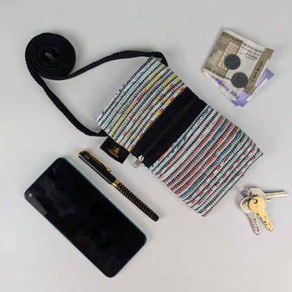 Upcycled Handwoven Mobile Sling (MSL1225-007) PS_W
